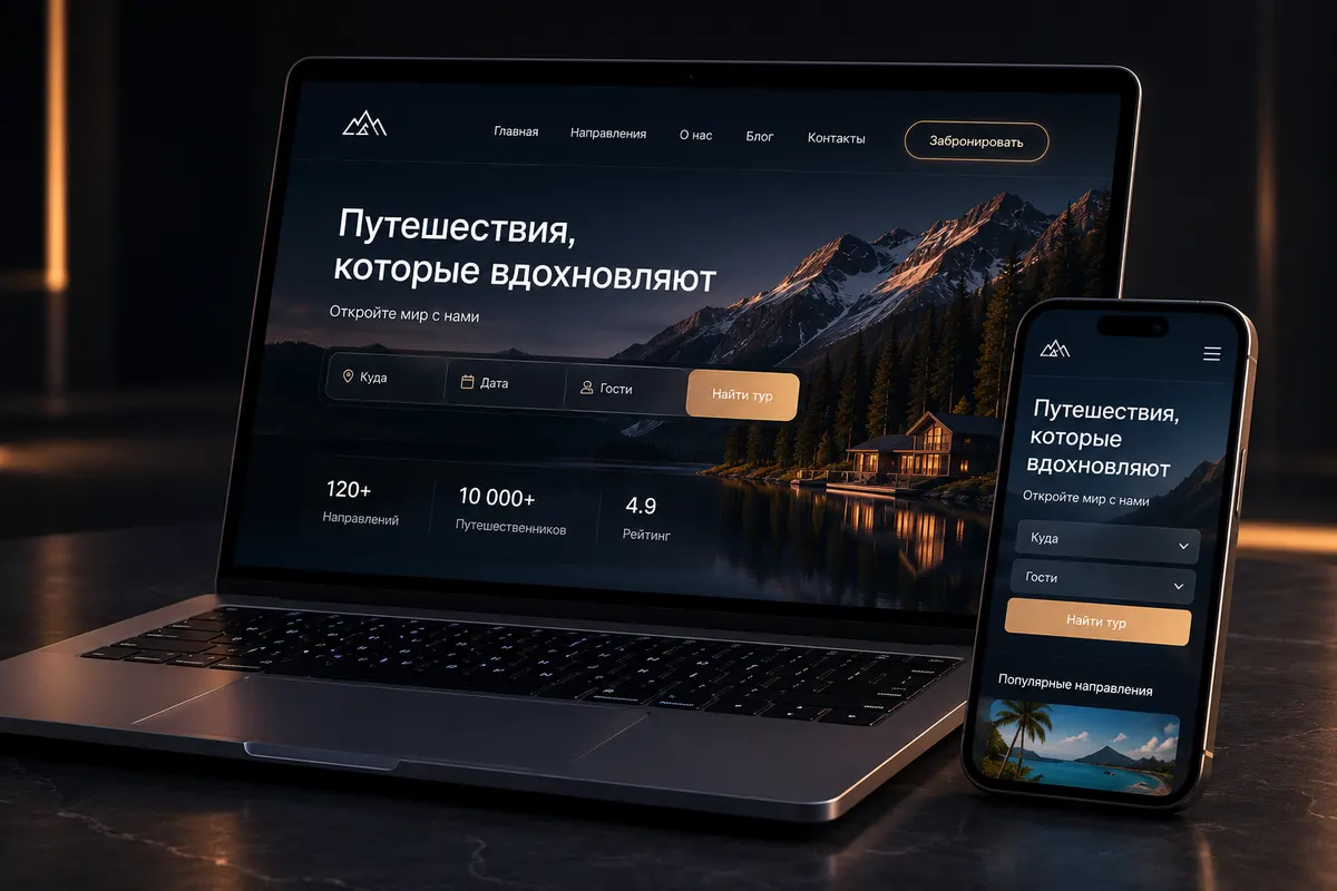 Премиальный сайт под ключ
